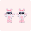 Boppin Bunny Plush 2PCS